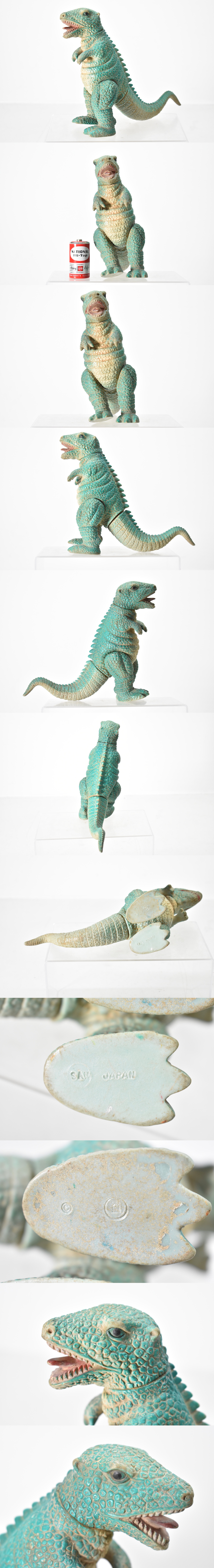 希少 マルサン ゴロザウルス ソフビ 人形 1期 約20cm [商店][東宝